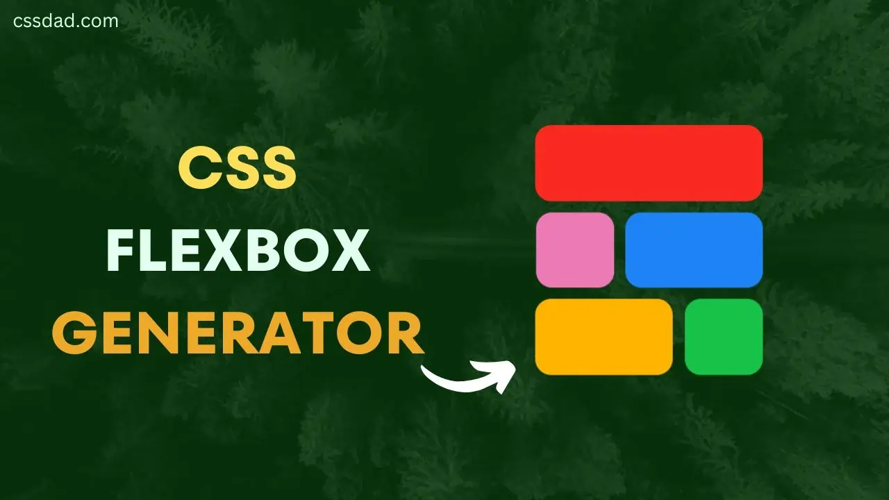 Css Flexbox Generator Online Tool