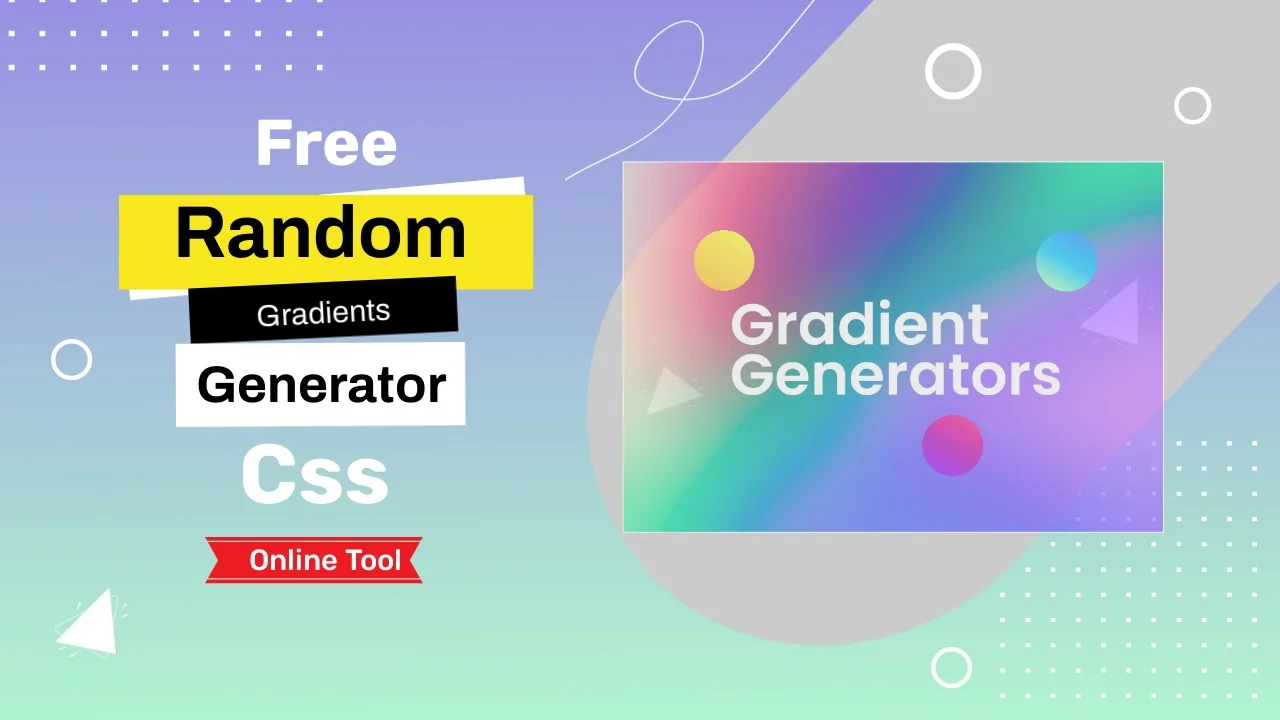 Random Gradients Generator Online Tool