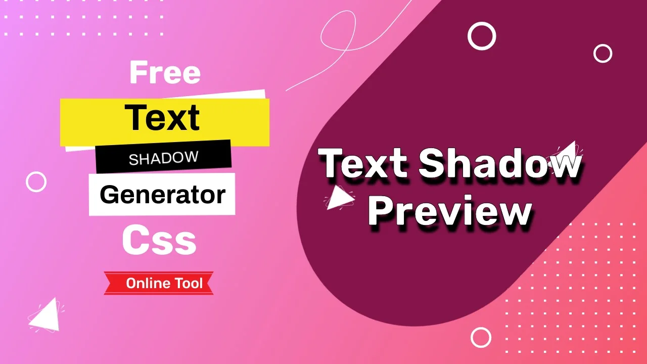 Text Shadow Generator Online Tool